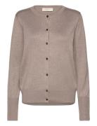 Fqkatie-Cardigan Tops Knitwear Cardigans Beige FREE/QUENT