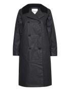 Giannamw Trenchcoat Trench Coat Kåpe Black My Essential Wardrobe