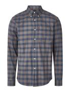 Casual Check Flannel B.d Shirt Tops Shirts Casual Brown Lexington Clot...