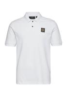 Belstaff Polo Black Designers Polos Short-sleeved White Belstaff