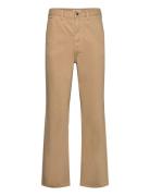 Sdcol Tommy Carpenter Bottoms Trousers Cargo Pants Beige Solid