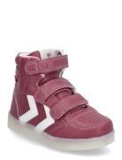 Stadil Flash Jr Høye Sneakers Pink Hummel