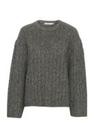 Adiegz Pullover Tops Knitwear Jumpers Grey Gestuz