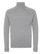 Bs Barbeau Regular Fit Knitwear Tops Knitwear Turtlenecks Grey Bruun &...