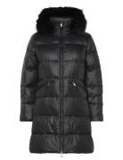 Mw Padded Real Down Coat Fôret Kåpe Black Calvin Klein