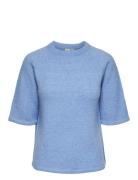 Yasanne 2/4 Knit S. Tops Knitwear Jumpers Blue YAS