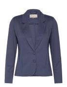 Fqnanni-Ja Blazers Single Breasted Blazers Blue FREE/QUENT