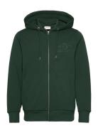 Reg Tonal Shield Full Zip Hoodie Tops Sweat-shirts & Hoodies Hoodies G...