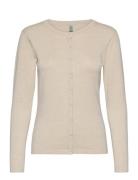 Sc-Dollie Tops Knitwear Cardigans Cream Soyaconcept