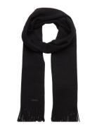 Albas Accessories Scarves Winter Scarves Black BOSS