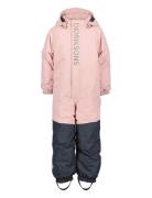 Talvi Kids Cover Sport Coveralls Snow-ski Coveralls & Sets Pink Didrik...