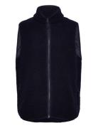 Fleece Gilet Tops Sweat-shirts & Hoodies Fleeces & Midlayers Navy Lind...