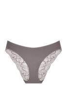 Body Make-Up Illusion Lace Highleg Tai Truse Brief Truse Grey Triumph