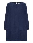 Carlall Short Dress Ls Kort Kjole Blue Lollys Laundry