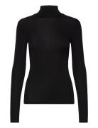 Turtleneck Top Wool Tops Knitwear Turtleneck Black Lindex