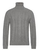 Bs Kano Regular Fit Knitwear Tops Knitwear Turtlenecks Grey Bruun & St...