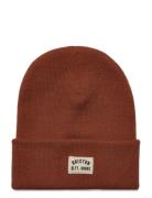 Woodburn Watch Cap Beanie Accessories Headwear Beanies Brown Brixton