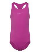 Nike Essential Racerback Piece Sport Swimsuits Purple NIKE SWIM