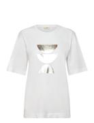 Colleniw Tshirt Tops T-shirts & Tops Short-sleeved White InWear