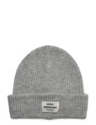 Tosca Anju Hat Accessories Headwear Beanies Grey Mads Nørgaard