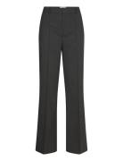 Fulva Perry Pants Bottoms Trousers Wide Leg Grey Mads Nørgaard