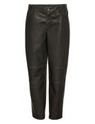 Nmkiki Nw Cargo Fit Pu Pant W Bottoms Trousers Leather Leggings-Bukser...