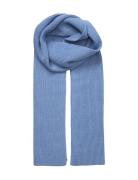 Woona Scarf Accessories Scarves Winter Scarves Blue Becksöndergaard