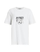 Inksaints Bf Tee Tops T-shirts & Tops Short-sleeved White AllSaints