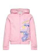 Sweats Tops Sweat-shirts & Hoodies Hoodies Pink Lilo & Stitch