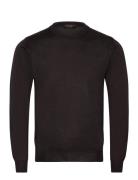 Miguel Roundneck Designers Knitwear Round Necks Brown Oscar Jacobson