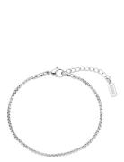 Basic Chain Bracelet Armbånd Smykker Silver Samie