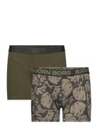 Core Boxer 2P Night & Underwear Underwear Underpants Green Björn Borg