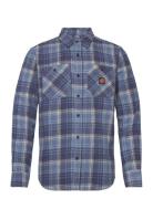 Apex Tops Shirts Casual Blue Santa Cruz