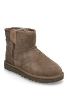 W Classic Mini Bailey Zip Shoes Wintershoes Brown UGG