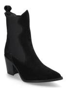 Maplebs Shoes Boots Ankle Boots Ankle Boots With Heel Black UNISA