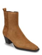 Heel Suede Ankle Boot Shoes Boots Ankle Boots Ankle Boots With Heel Br...