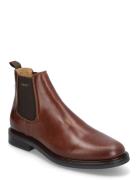 St Fairkon Chelsea Boot Støvletter Chelsea Boot Brown GANT