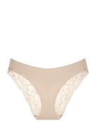 Body Make-Up Illusion Lace Highleg Tai Truse Brief Truse Beige Triumph