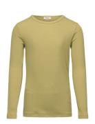 Tani Tops T-shirts Long-sleeved T-shirts Green MarMar Copenhagen