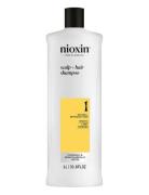 Nioxin System 1 Shampoo For Thinning Hair 1000 Ml Sjampo Nude Nioxin