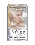 L'oréal Paris Préférence Le Blonding T R Platinum Ice Beauty Women Hai...