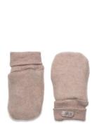 Mittens Wool Fleece 2-Layer Accessories Headwear Balaclava Beige Hutte...