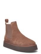 Cph258 Suede Black Shoes Chelsea Boots Brown Copenhagen Studios