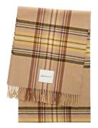 Tartan Check Cashmere Blend Scarf Accessories Scarves Winter Scarves B...