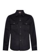 Maverick Jacket Tops Overshirts Navy Oscar Jacobson