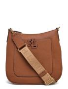 Pebbled Leather Large Cameryn Crossbody Bags Crossbody Bags Brown Laur...