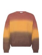 Sundown Knit Sweater Tops Sweat-shirts & Hoodies Sweat-shirts Orange H...