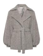 288 Vinnie Wool Jacket Ulljakke Jakke Beige Ida Sjöstedt