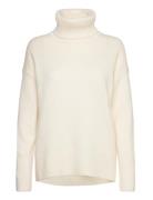 Maeva Tops Knitwear Turtleneck Cream Andiata