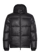 Down Jacket Ullfrakk Frakk Black Armani Exchange